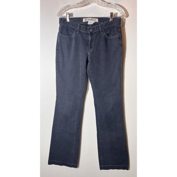 Gap Long And Lean Stretch Light Black/ Gray Jeans Women’s Size 6 - Picture 1 of 10